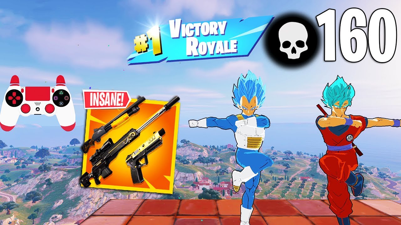 160 Elimination Duo Vs Squads Gameplay Wins Ft.@Heisen- (Fortnite Chapter 5 PS4 Controller)
