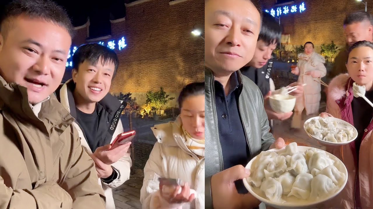 邓公子和小东北相聚地球新村，兄弟们一起欢聚...不怕有鬼。