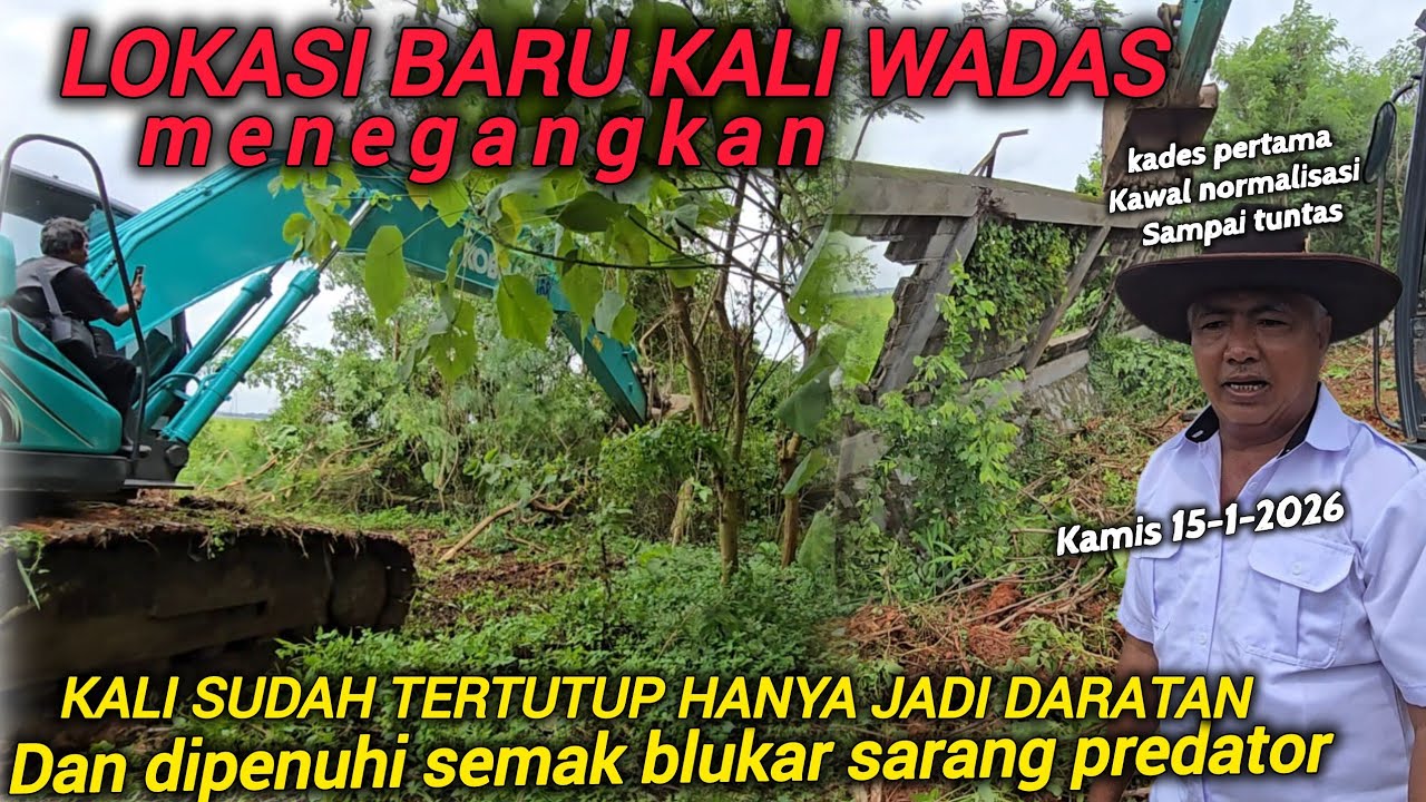 NGERI KALE❗️LOKASI BARU KALI WADAS SUDAH JADI SARANG PREDATOR TERBUKTI BANYAK ULAR DISINI❗️