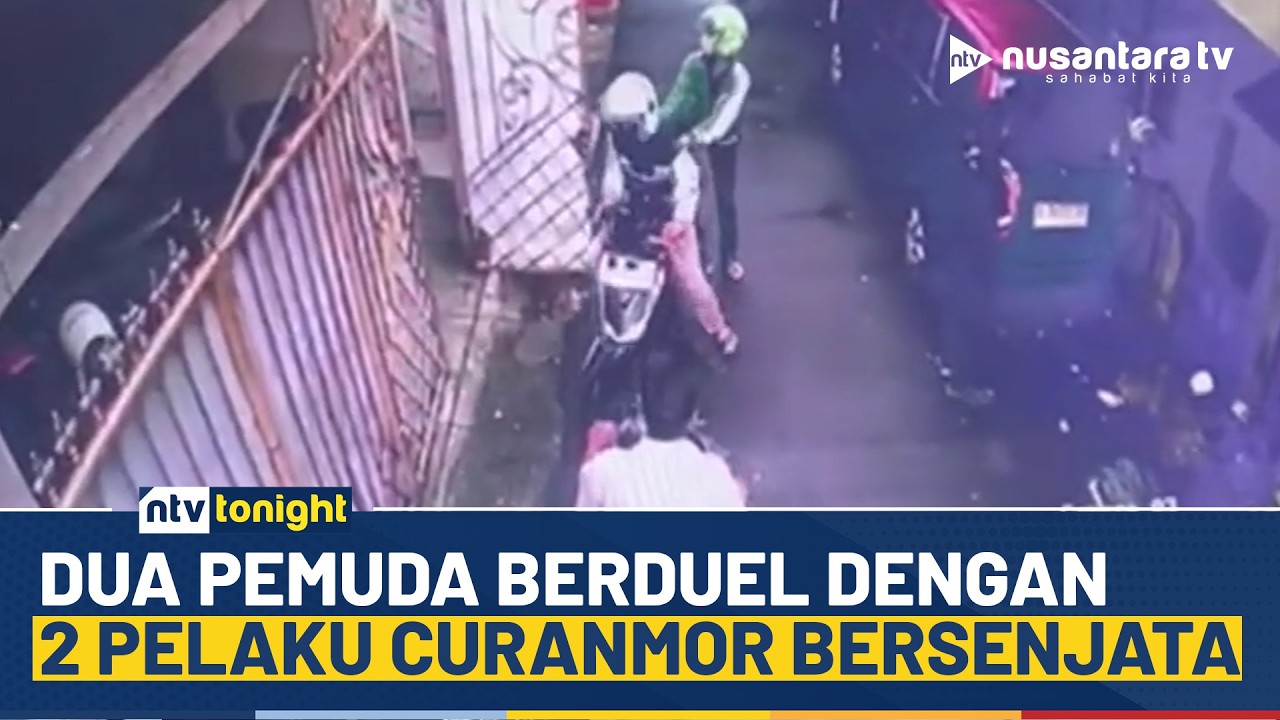 [LIVE] Dua Pemuda Berduel Dengan 2 Pelaku Curanmor Bersenjata | NTV TONIGHT