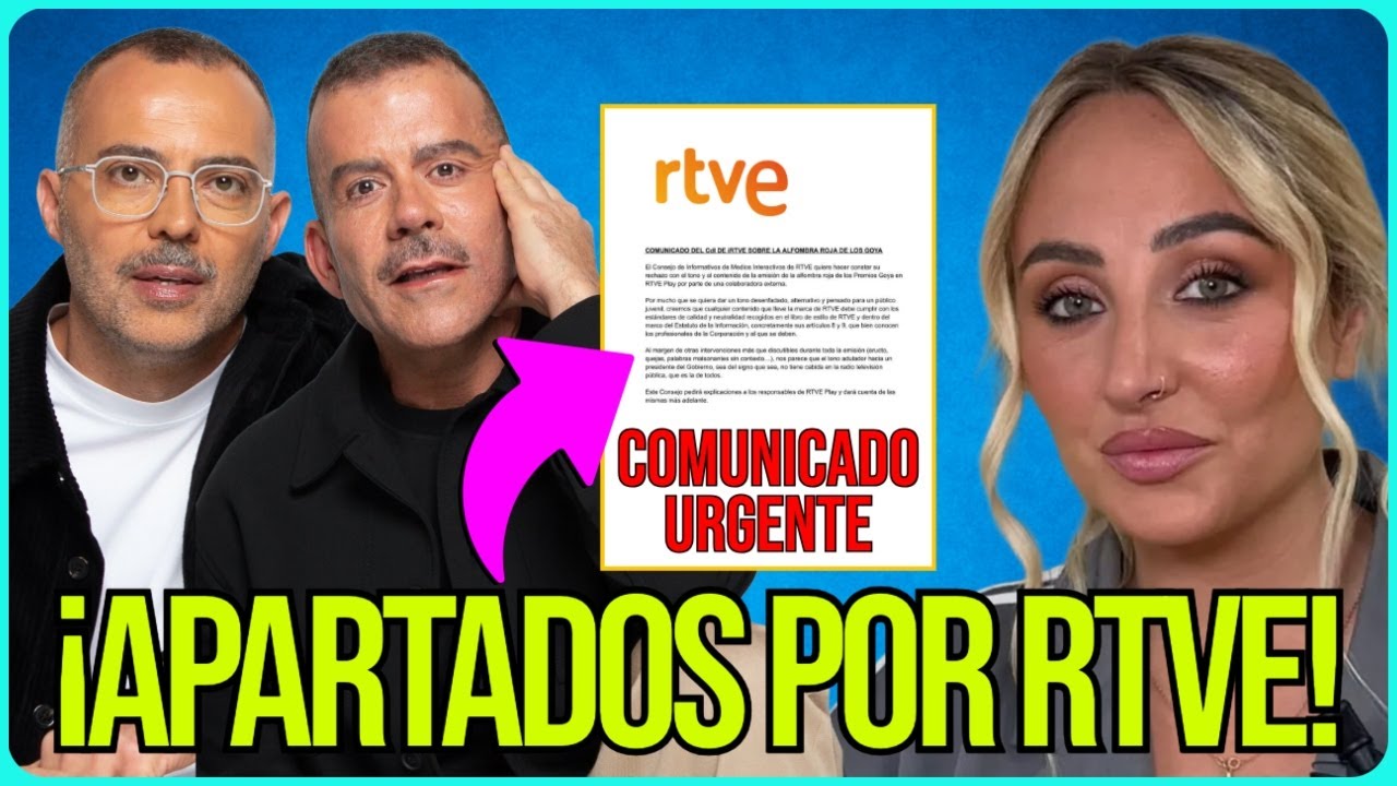 🚨¡COMUNICADO BOMBA! RTVE APARTA A ÓSCAR CORNEJO Y ADRIÁN MADRID TRAS CÁRCEL POR ROCÍO FLORES