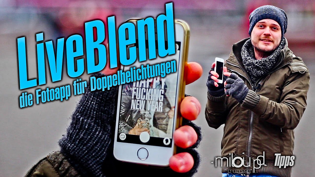 LiveBlend, die Fotoapp f&uuml;r Doppelbelichtungen | Milou PD Tipps/Review