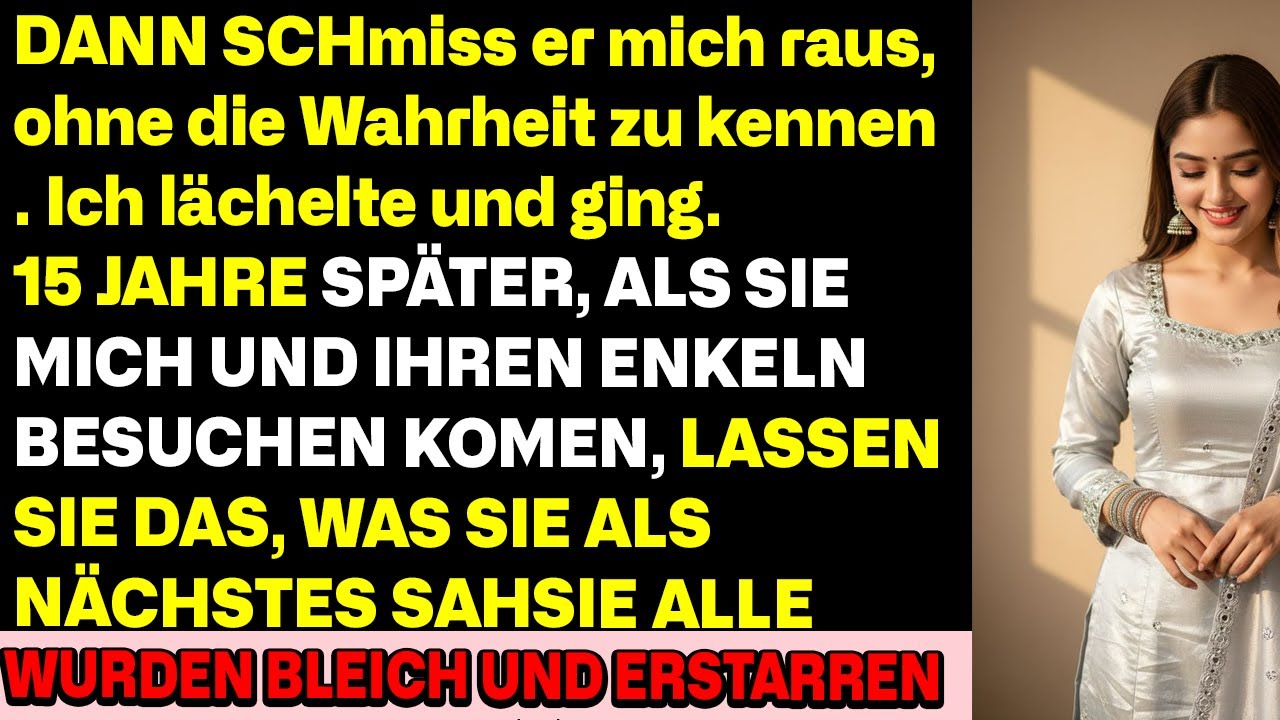 Mein Vater warf mich wegen eines Geheimnisses raus – 15 Jahre später standen sie vor meiner Tür