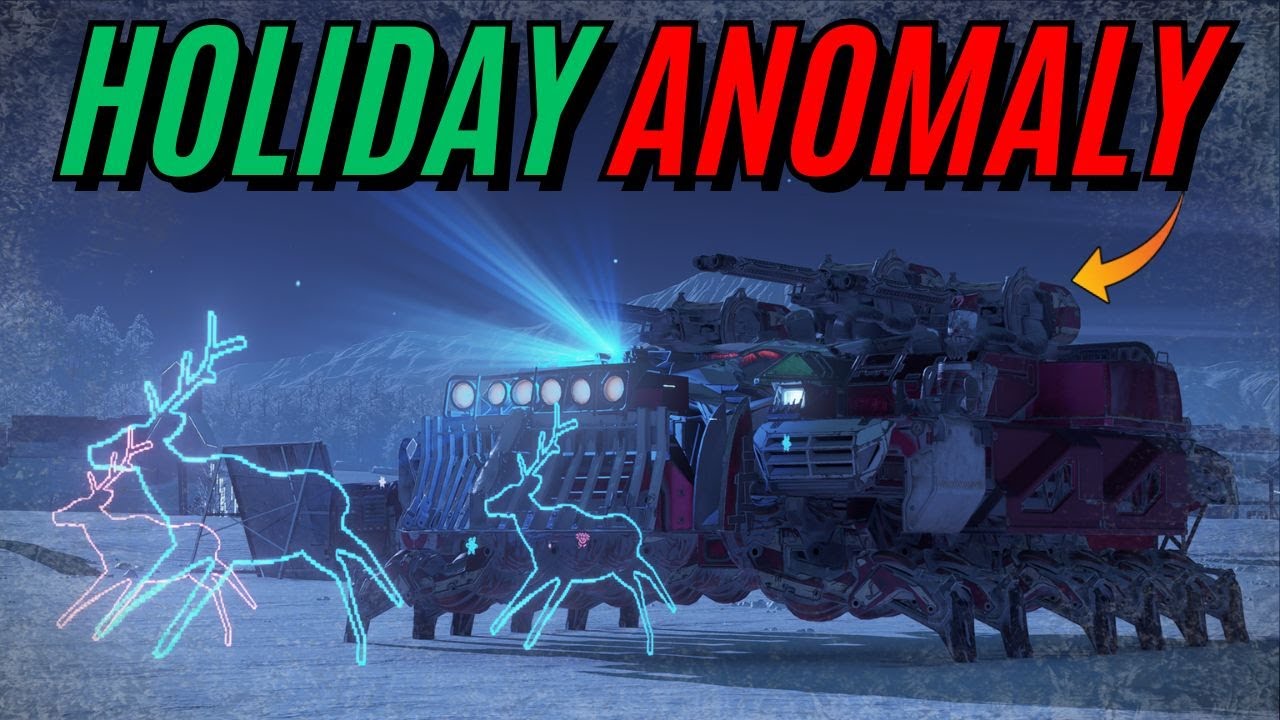 Очень взрывной рождественский Crossout 🎄 | Геймплей с оружием Anomaly
