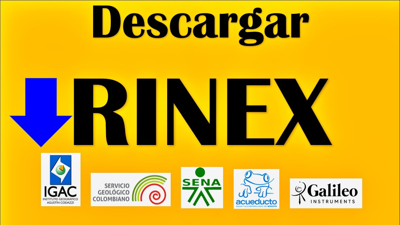 Descargar datos Rinex de IGAC SGC y Red Geodésica Nacional | Colombia