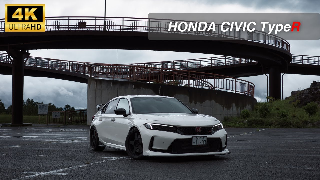 [4K POV] CIVIC Type R FL5 | Rainy Touge Run in Abukuma Cave Region 🌧️🏔️