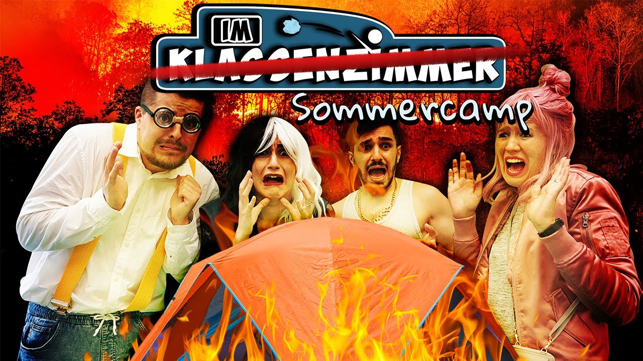 DAS SOMMERCAMP BRENNT! Ash ist bewusstlos & Merle bricht sich das Bein! Im Klassenzimmer #28