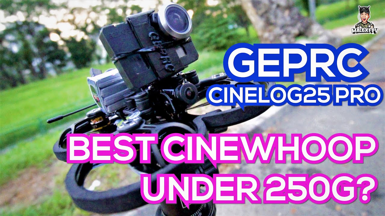 NEW KING OF CINEWHOOP? GEPRC CINELOG25 PRO is the BEST! Unboxing, Cinematic, Freestyle FPV flight