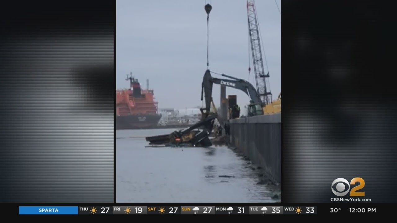 Construction Worker Killed When Equipment Falls Into Frigid Water