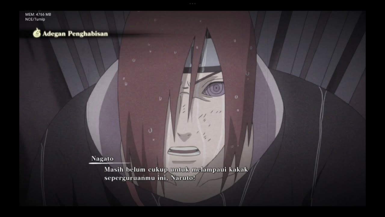 Gameplay Nagato Edo tensei terlalu kuat di game Naruto x boruto ultimate ninja storm connection