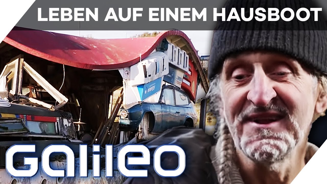 Ein bisschen Schr&auml;g, aber niemals langweilig! Das Leben auf einem Hausboot | Galileo | ProSieben