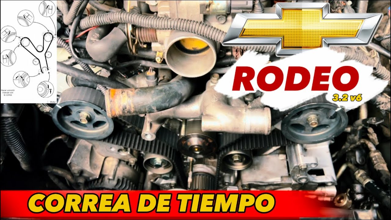SINCRONIZACIÓN DE TIEMPO DE CHEVROLET RODEO 3.2 | MOTOR 6VD1