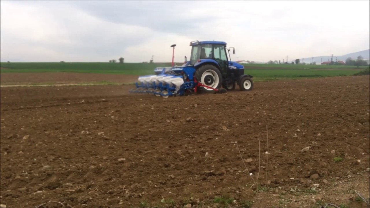 New Holland TD65D Güngör Pnömatik Ekim Mibzeri Nohut Ekimi