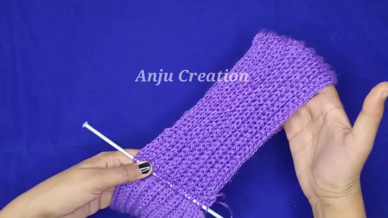 Knitting Headband  Knitting  tutorial in hindi / Knitting  ear warmer