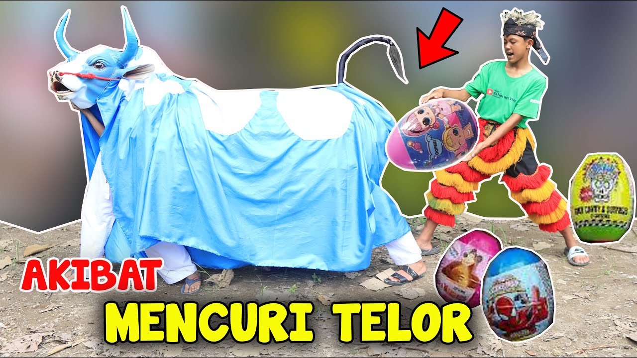 film pendek | MENJADI BANTENGAN SAPI MBEROT GARA2 MENCURI TELOR MISTERIUS ngakak pool