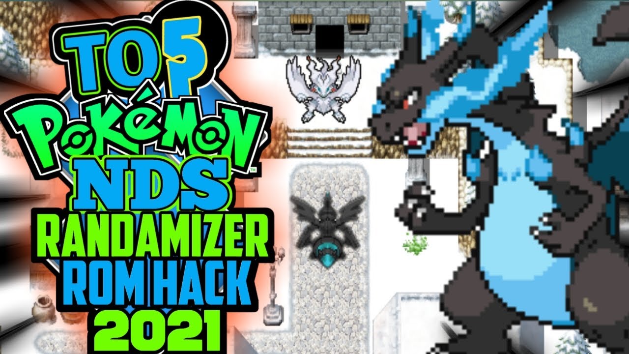Top 5 BEST RANDOMIZER Pokemon NDS ROM Hacks 2021