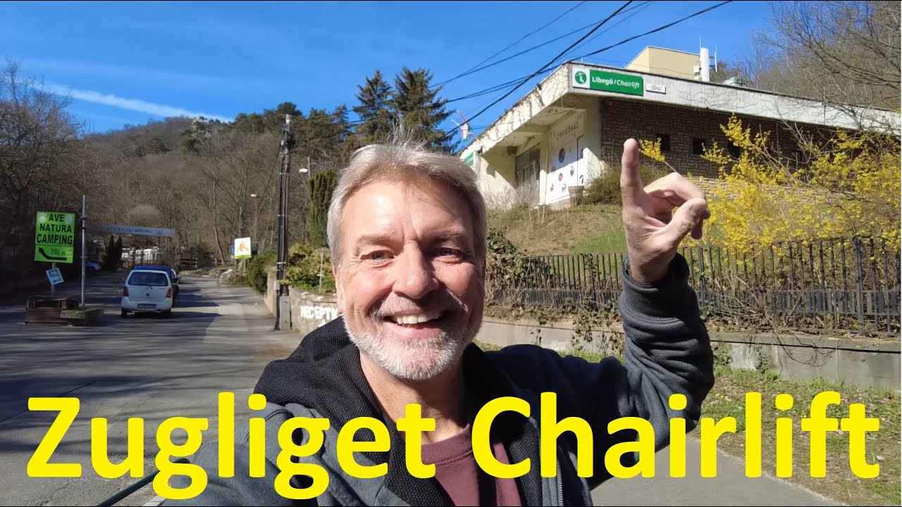 Zugliget Chairlift up and down the mountain. - Budapest Hungary - ECTV