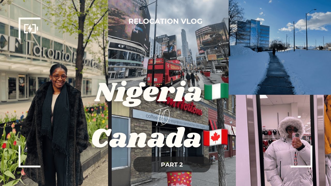 Solo Travel Vlog: Nigeria🇳🇬 to Canada🇨🇦 as a Permanent Resident Part 2 | EGYPT AIR REVIEW