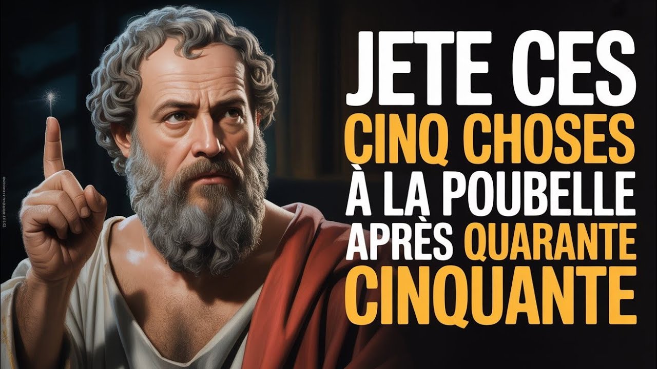 RETIRE CINQ CHOSES POUR ÊTRE HEUREUX APRÈS QUARANTE ANS. SIX LEÇONS STOÏCIENNES#foryou 