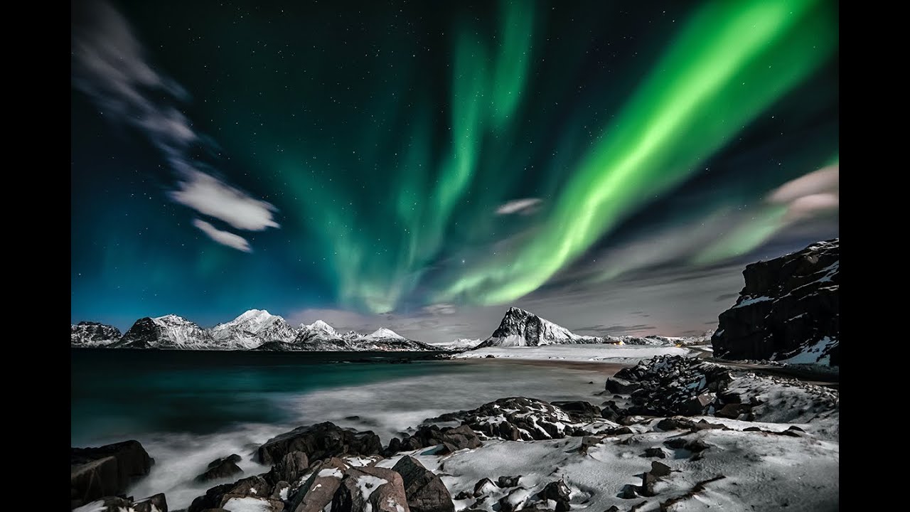 Let your Mind Dive into Northern lights | Relaxing Music | Dose of Nature