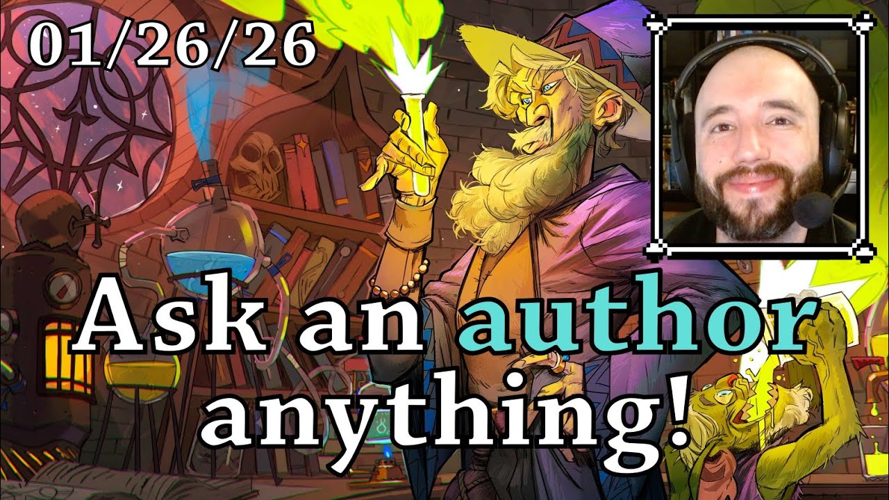 Ask an author anything! (Jan. 26, '26)