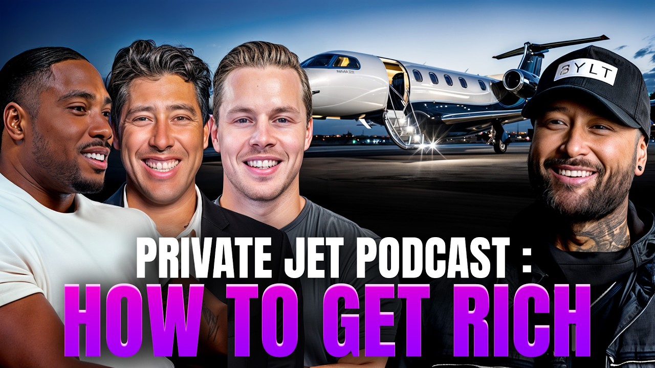 Private Jet Podcast : How to Get Rich | @mikeytaylor, @karltondennis, @jackmccoll
