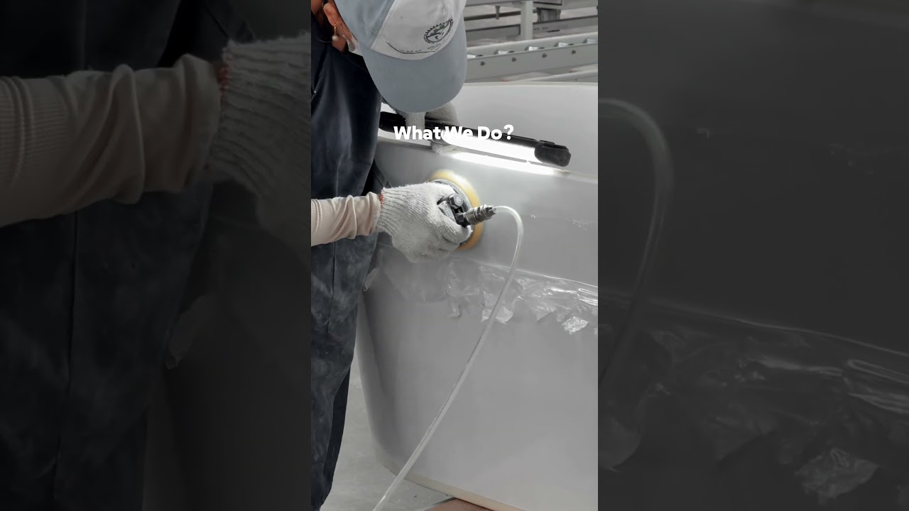 From Process to Perfection #acrylicbathtub #b2bcontent #bathroominspo #bathtub #salverebath