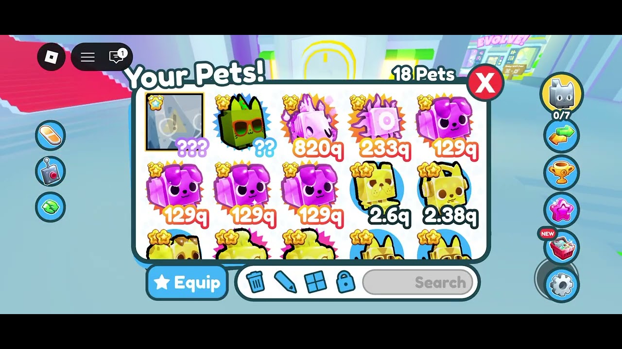 Pet Simulator x dajcie pls jakąś pocztę w pet Simulator x