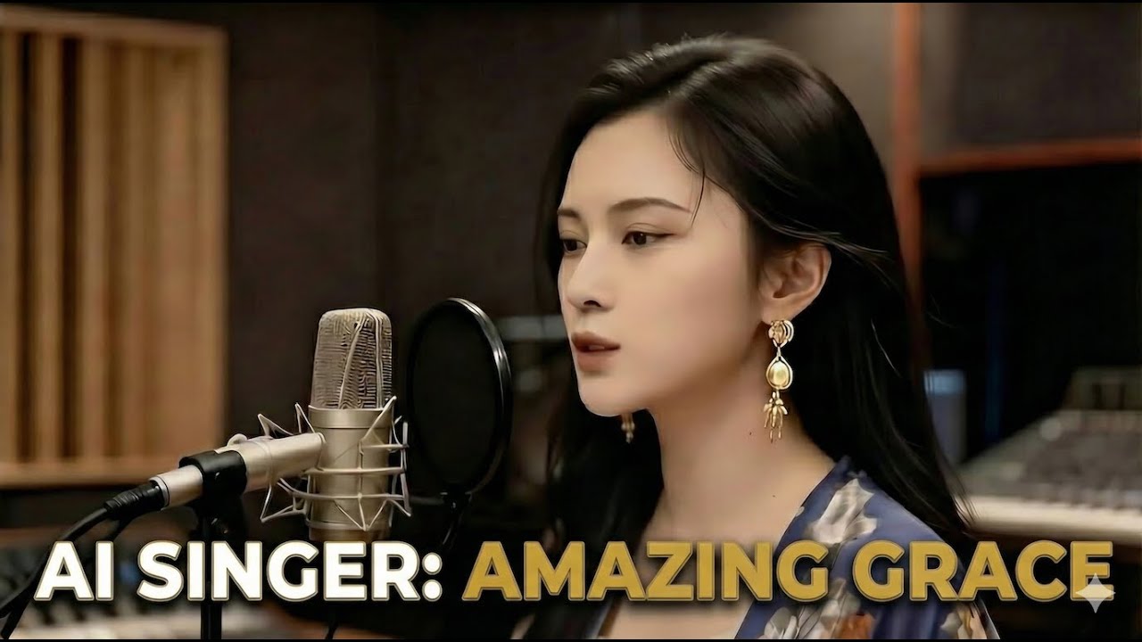 AI singer Grace sings Amazing Grace