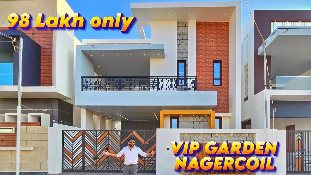 Luxury House for Sale in VIP Garden Nagercoil | 2700 Sqft | 3 BHK | North & East | Mercury Realtors