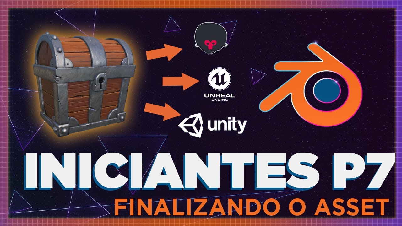 Blender para iniciantes, Modelagem de Asset - Final l Mini - Curso Bau #007