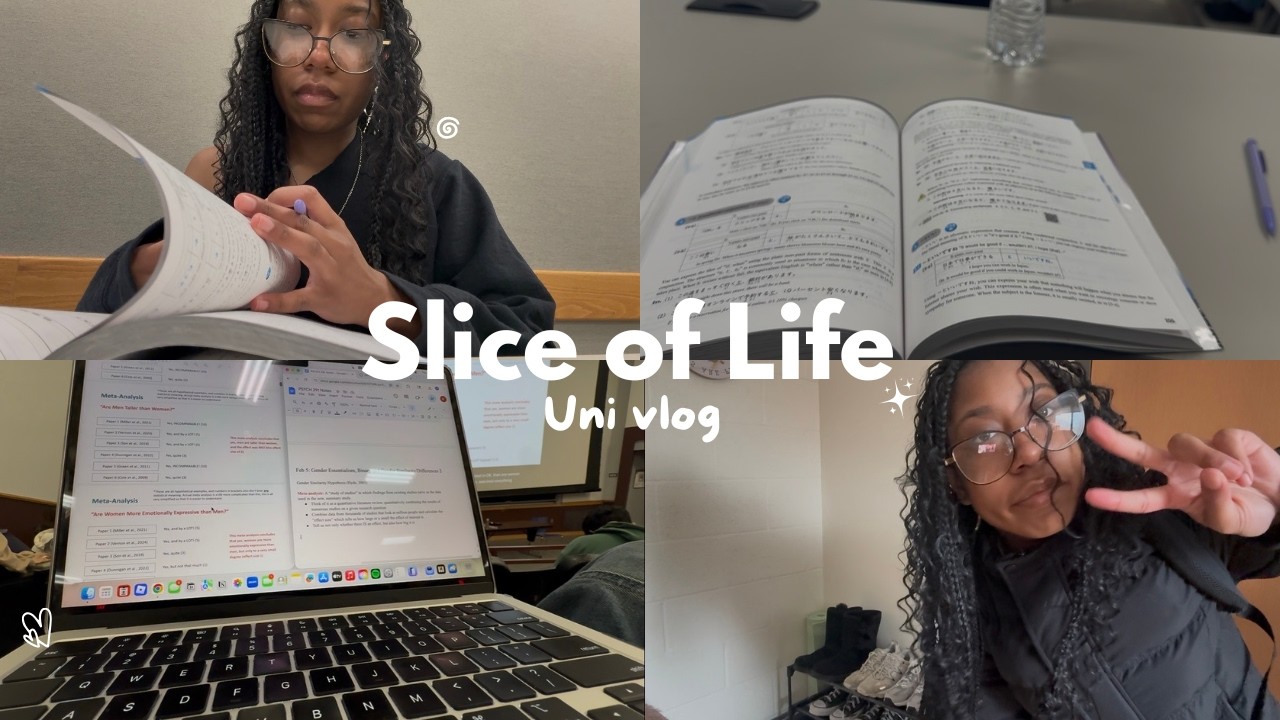 Slice of Life Diaries💌: productive student uni days