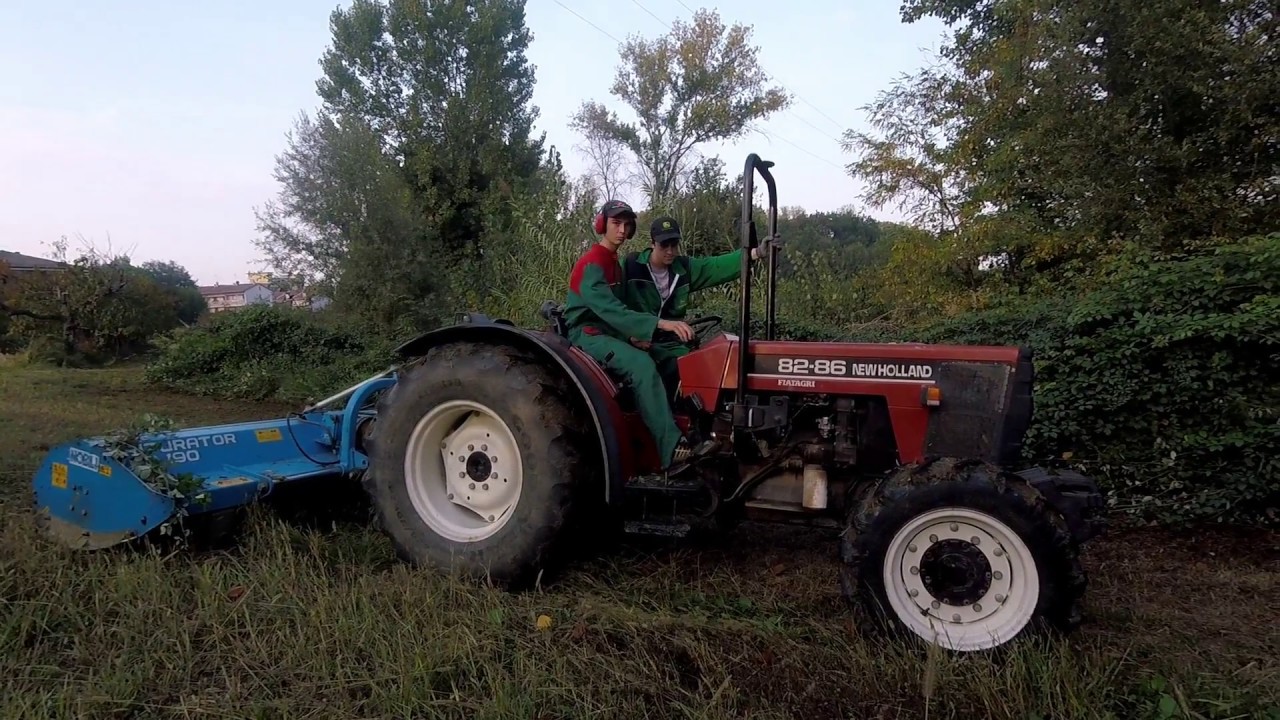 Trinciatura con NH 82-86DTF e Nobili VKD 190