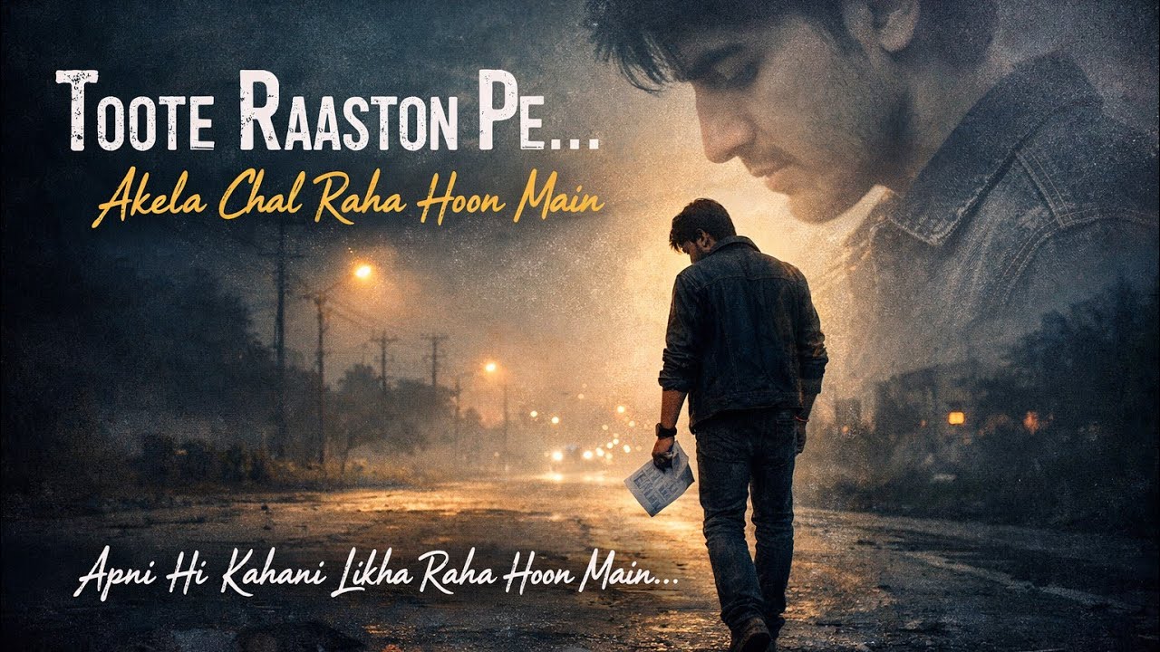 👉 Akelapan 💔 | Andheri Raat Mein Tanha Safar 😔 | Heart Touching Sad Song 😭