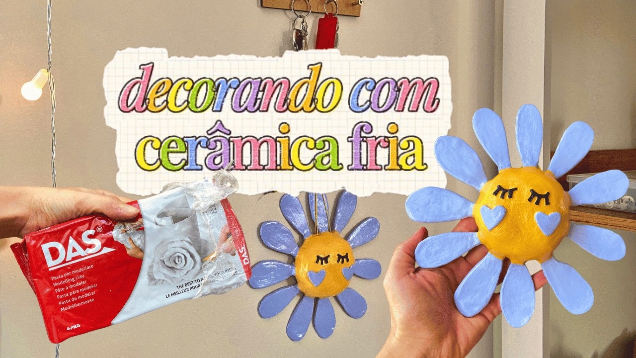 minha primeira decoração em cerâmica fria | materiais, dificuldades e acertos, projetos futuros