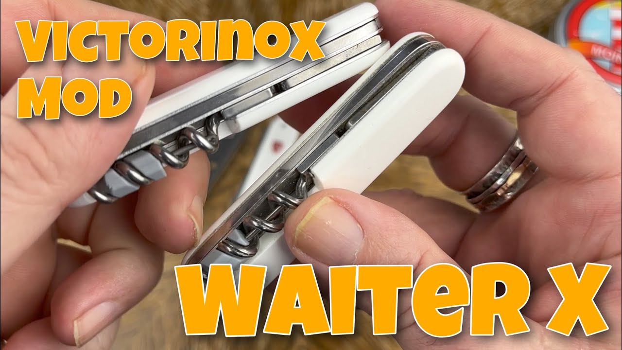 🚨 Victorinox „Waiter X“ — Das Waiter mit Schere ‼️ Victorinox Mod 🚨