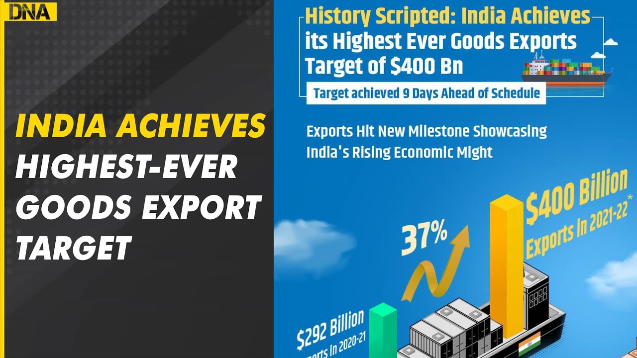 PM Narendra Modi hails milestone as India achieves highest ever goods export target of $400 billion
