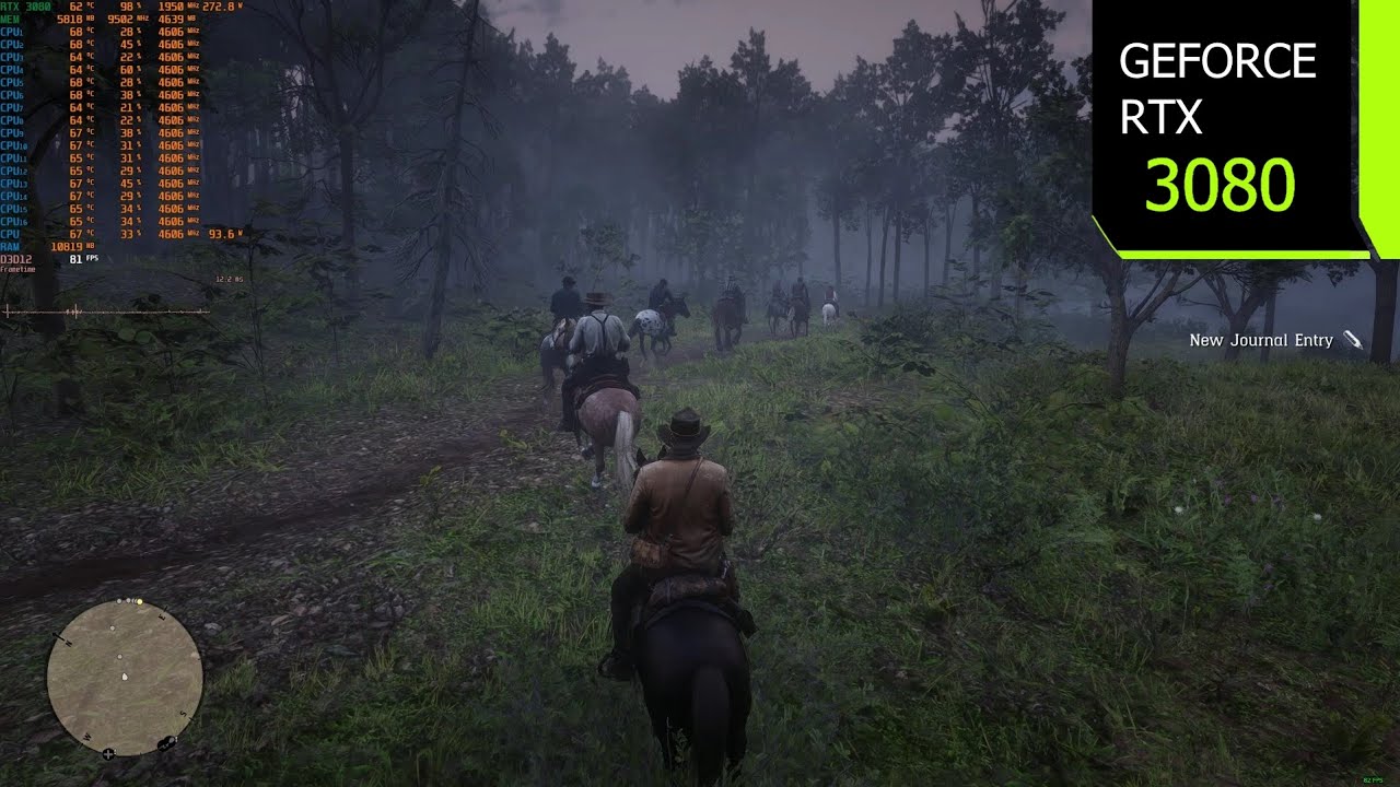 Red Dead Redemption 2 | RTX 3080 1620p DLDSR + DLSS 2.4.6 Quality | i7 10700F
