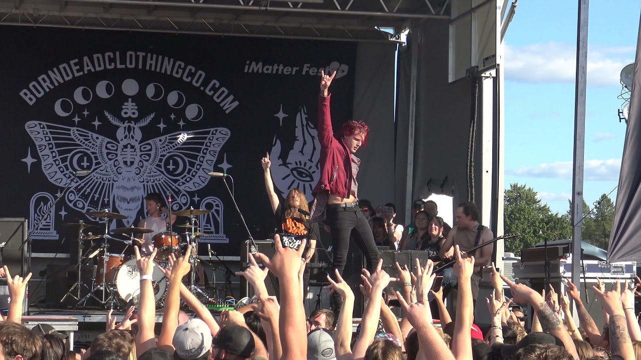 I See Stars Mosh Pit! iMatter Fest! Live set 8/11/19 iMatter Festival 2019 Horsehead NY