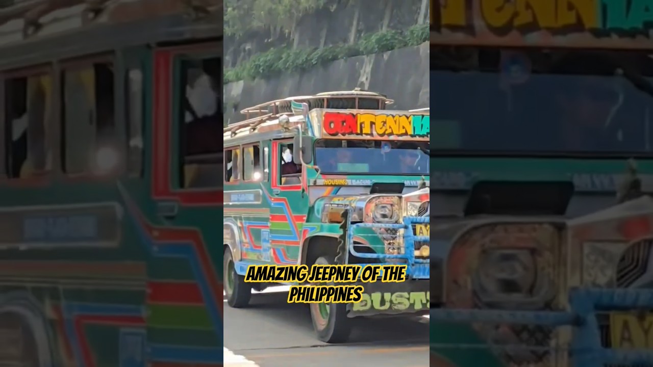 WW2 FILIPINO JEEPNEY ❤️ #philippines #jeepney #ww2 #filipino #viral #travel #pinoy #vietnam #jeep