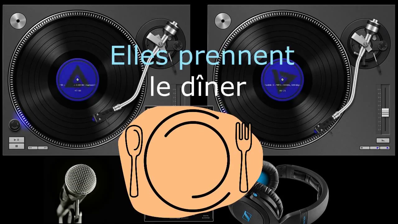la conjugaison du verbe PRENDRE (chanson)