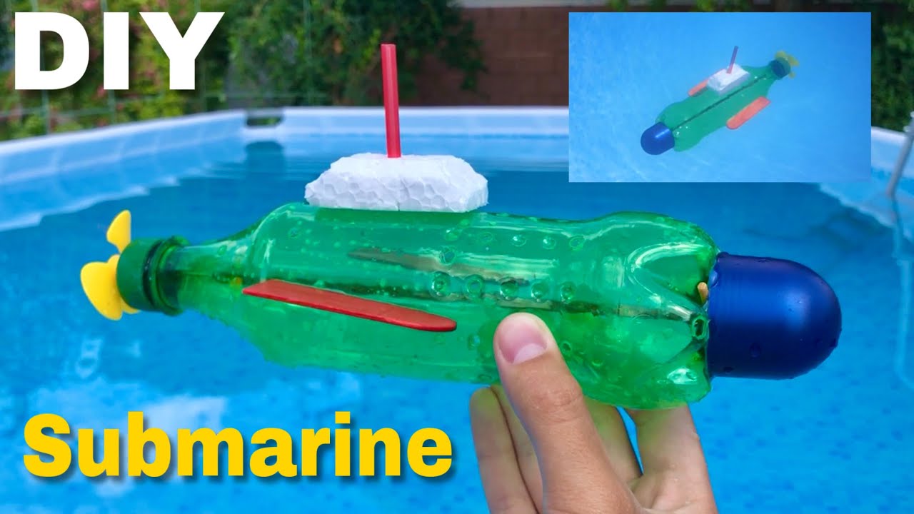 How to Make a Submarine at Home Out of Plastic Bottle - Very Simple
