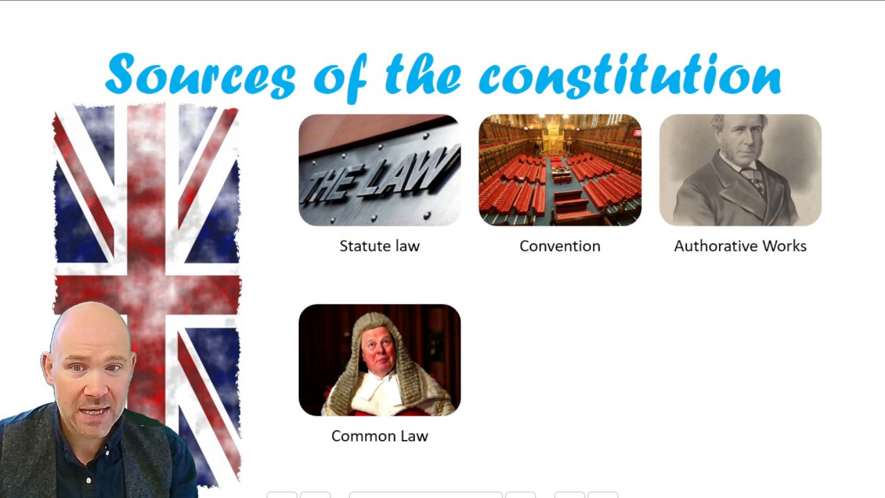 Sources of the UK Constitution