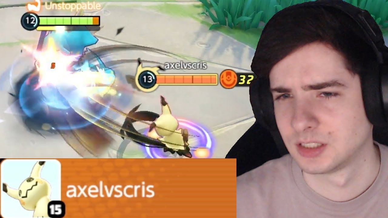 Я понимаю, почему этого игрока зовут АКСЕЛЬ ПРОТИВ КРИСА | Pokemon Unite