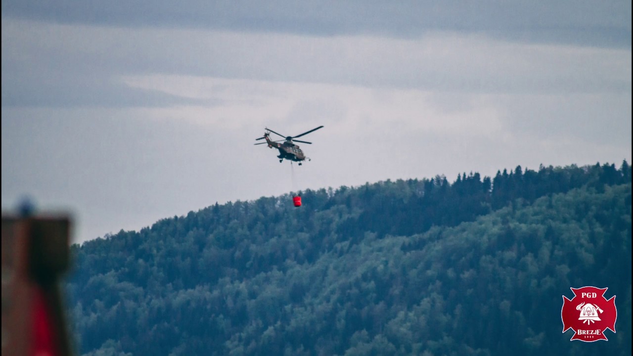 Gozdni požar Kropa, Jamnik, 22.4.2019