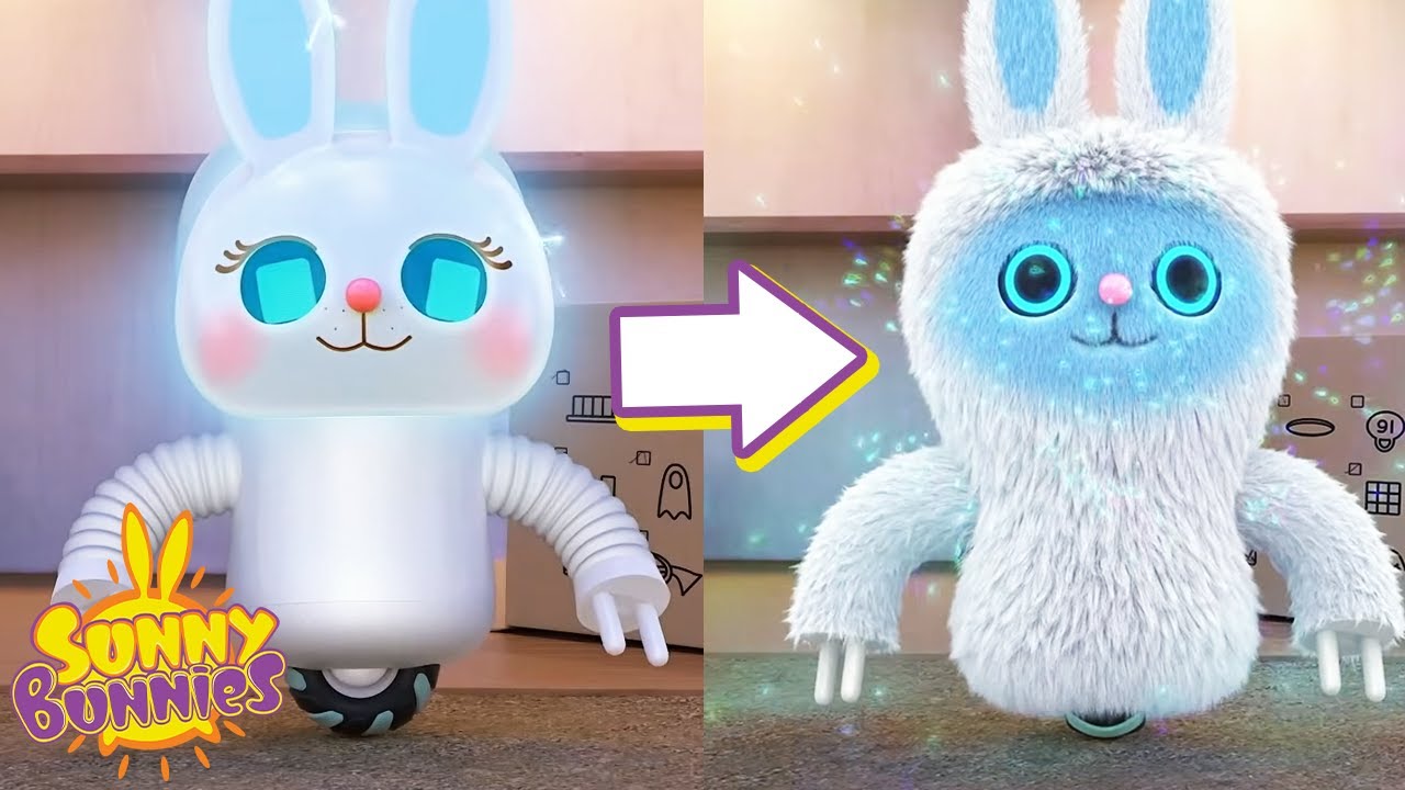 S-Marty finds a magic mask that turns him into bunny! | Sunny Bunnies Full Episodes