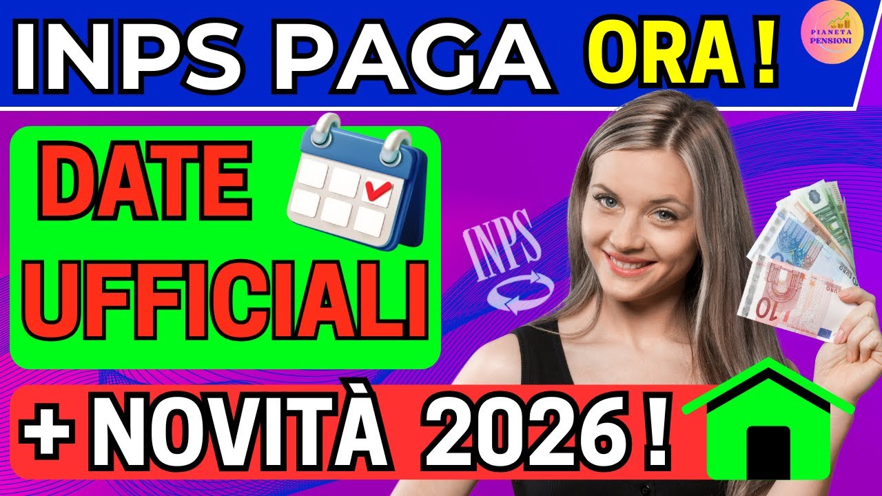 💰Pagamenti INPS Ottobre : Date Ufficiali ADI, AUU, SFL + Novità 2026!