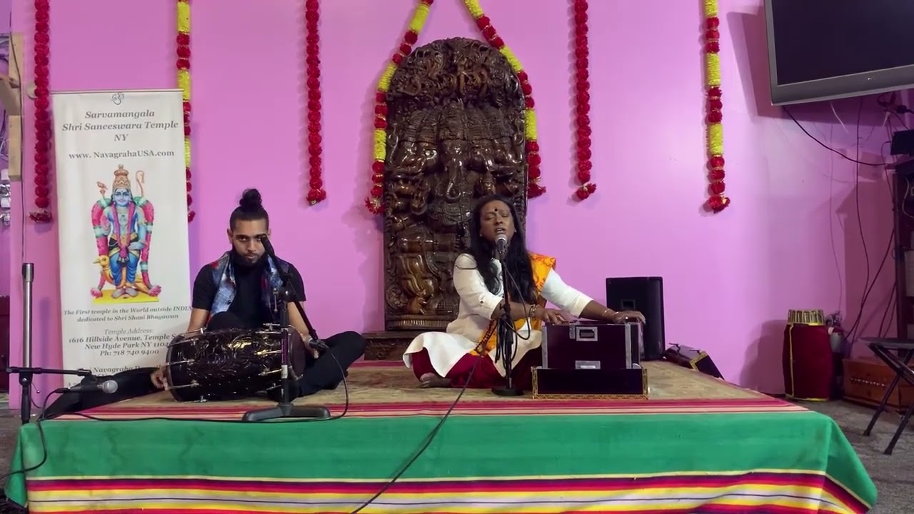 Excerpts from a performance by Pratima  Doobay  at  Sarvamangala Shri Saneeswara Temple NY