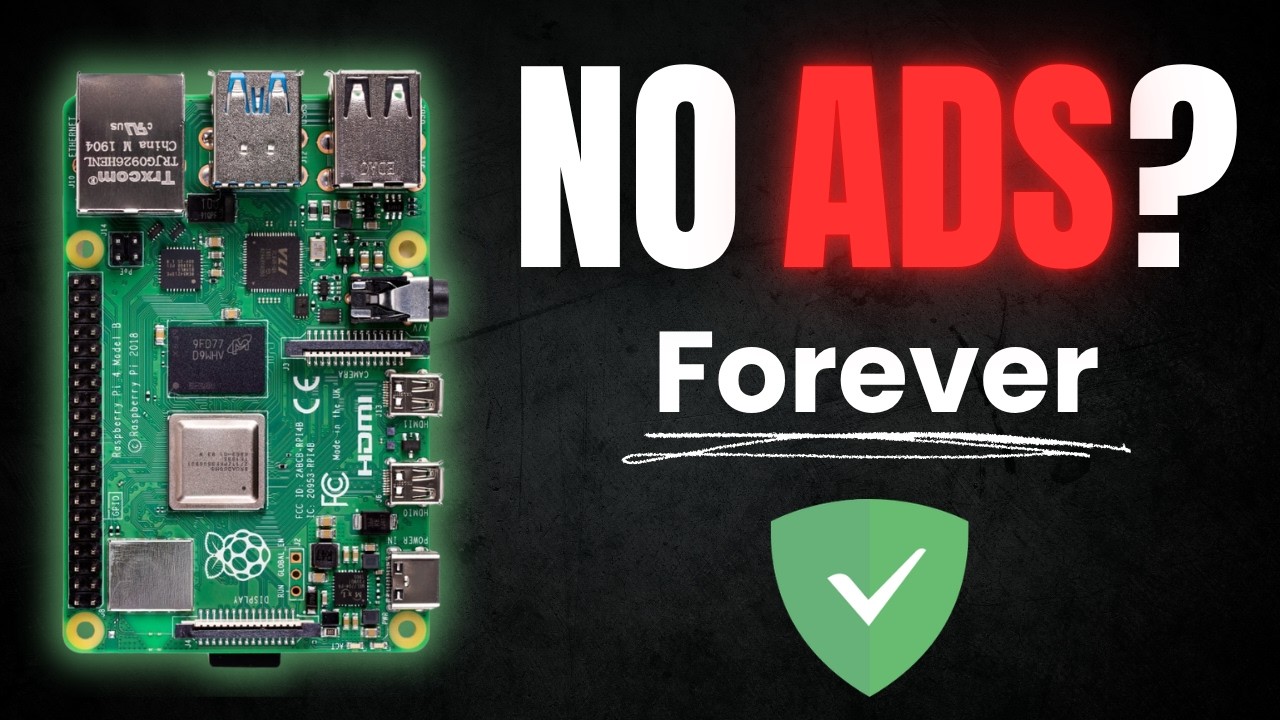 Block every Ad forever! (Easy Raspberry Pi + AdGuard Setup)