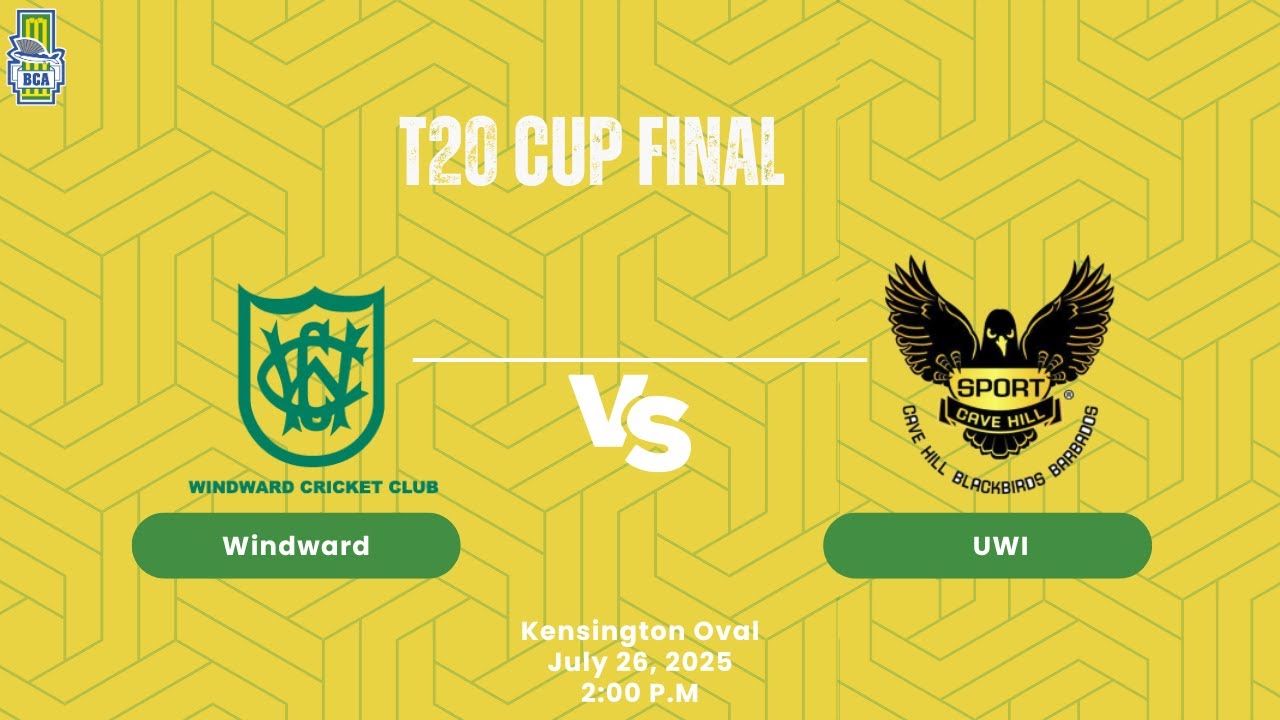 BCA T20 Cup Finals Windward vs. U.W.I
